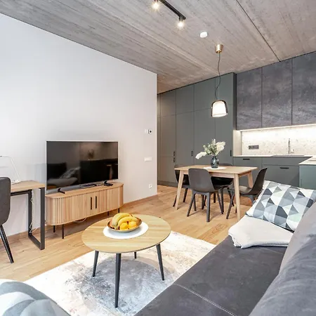 Brand New White Lotus Apartment 3 By Reside Baltic Vilnius Exterior photo
