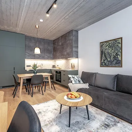 Brand New White Lotus Apartment 3 By Reside Baltic Vilnius Exterior photo