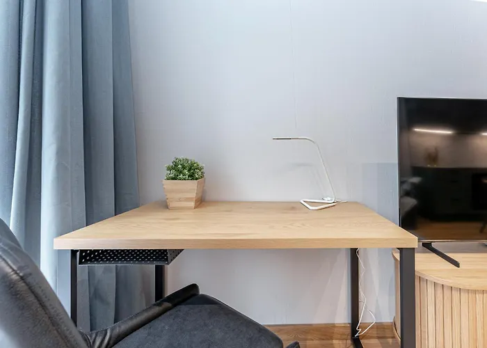 Brand New White Lotus Apartment 3 By Reside Baltic