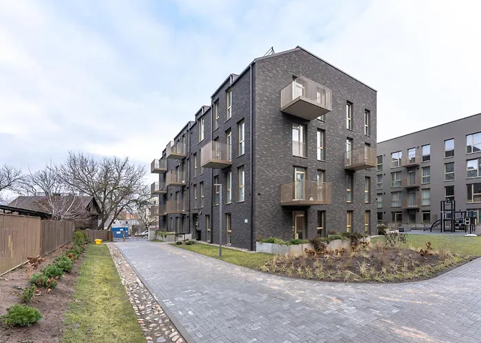 Brand New White Lotus Apartment 3 By Reside Baltic